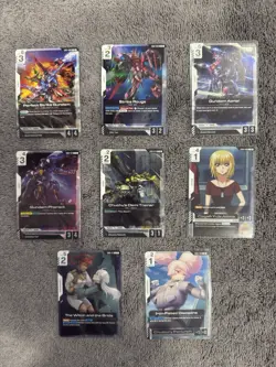 Gundam GD01 Newtype Rising. Complete Rare (R) Cards. Mint Condition - Image 5