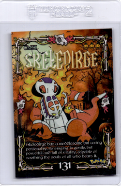Peruvian Halloween pokemon Card Skeledirge - Image 1