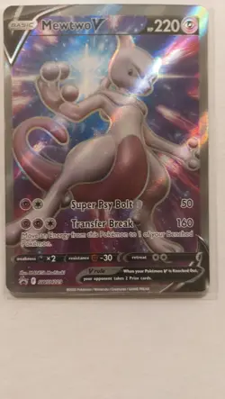 Mewtwo V - SWSH229 - SWSH: Sword & Shield Promo Cards (SWSD) - Image 1