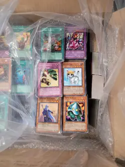 12+ LB Yugioh Bulk Card Lot -Damaged to Light Play- Read Description - Image 3