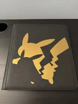 Ultra Pro Elite 12 Pocket Pikachu Zippered Binder for Pokemon holds 480 cards 74427157746 - Image 1