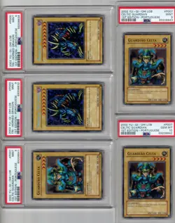 2002 YUGIOH PORTUGUESE 1ST EDITION LOT OF 11 CARDS PSA GRADED 10 PACKS - Image 2