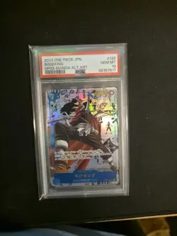 One Piece Card Sogeking PSA 10 OP03-122 SEC Comic Manga Super Parallel Japanese - Image 1