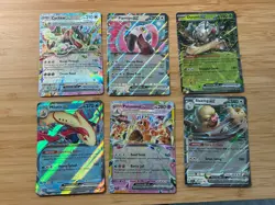Lot Of 6 Surging Sparks Ex Holo Pokemon TCG Cards Set Milotic Slaking Durant - Image 1