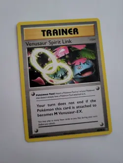 Pokemon Venusaur Spirit Link 89/108 XY Evolutions Trainer Card 2016 TCG English - Image 1
