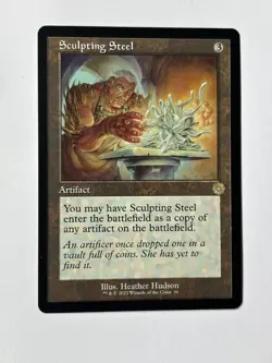 Sculpting Steel The Brothers' War: Retro Frame Artifacts Magic Card - Image 1