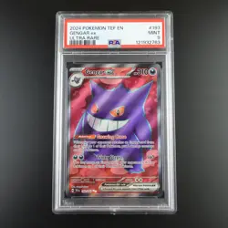 PSA 9 Gengar 193/162 Pokemon Temporal Forces Ultra Rare Graded Card - Image 1