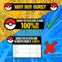 🚨Pokemon Card Lot 10 Official TCG Cards ALL Ultra Rares Included EX GX V MEGA - Image 2