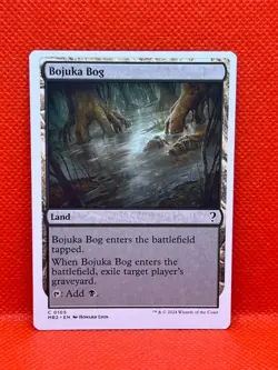 MTG Bojuka Bog(White Border) Mystery Booster 2 Regular - Image 1