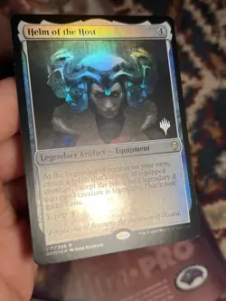Foil Helm of the Host • Pack Promo Dominaria Art • NM / Unplayed • Mtg (1930) - Image 2