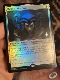 Foil Helm of the Host • Pack Promo Dominaria Art • NM / Unplayed • Mtg (1930) - Image 4
