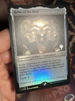 Foil Helm of the Host • Pack Promo Dominaria Art • NM / Unplayed • Mtg (1930) - Image 5