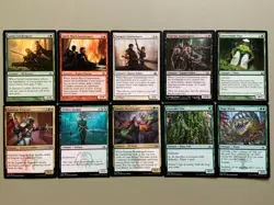 MTG White Blue Black Red Green Jodah Commander Deck Guildgates Magic COM EDH - Image 3