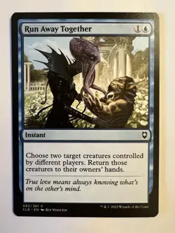 Run Away Together (092/361) Battle for Baldur's Gate CLB MTG Magic The Gathering - Image 1