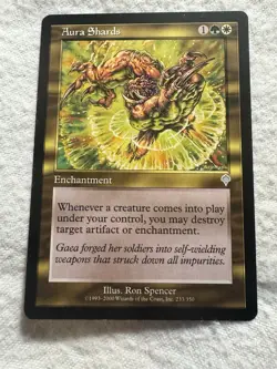 MTG - Aura Shards - Invasion - NM - Free Shipping! - Image 1