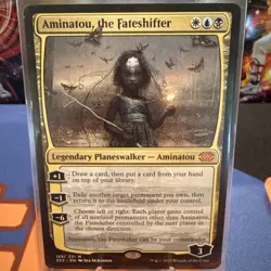 Aminatou, the Fateshifter #169 NM 2022 Magic: The Gathering The List - Image 1