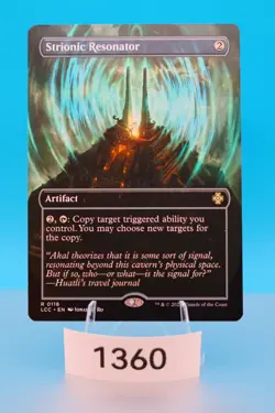 MTG Strionic Resonator (Borderless) Commander the Lost Caverns of Ixalan Regular - Image 1