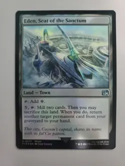 MTG Eden, Seat of the Sanctum Final Fantasy Foil Uncommon - Image 1