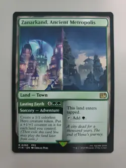 MTG Zanarkand, Ancient Metropolis Final Fantasy Regular Rare - Image 1