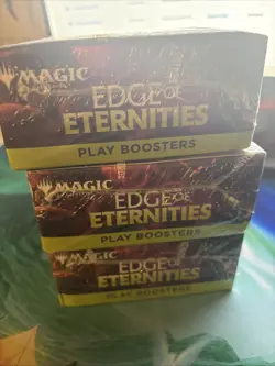 3x Edge Of Eternity Play Booster Boxes Factory Sealed MTG - Image 3