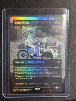 Special Guests Bone Miser (Borderless) #87 MTG NM - Image 1