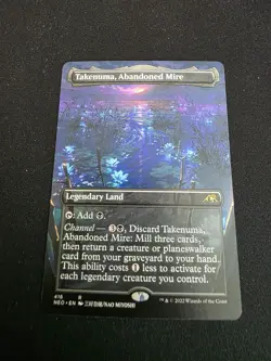Takenuma, Abandoned Mire (Borderless) Kamigawa: Neon Dynasty Regular - Image 1