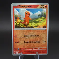 Pokemon 151 Kanto Starter Set Charmander Squirtle Bulbasaur Reverse Holo NM - Image 2