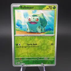 Pokemon 151 Kanto Starter Set Charmander Squirtle Bulbasaur Reverse Holo NM - Image 3