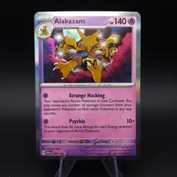 Pokemon TCG Alakazam Evolution Set with Abra & Kadabra Twilight Masquerade NM - Image 4