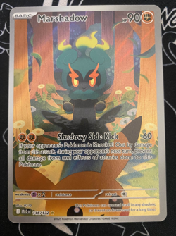 2025 Pokemon Mega Evolution Marshadow 146 Illustration Rare Mint - Image 1