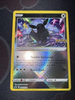Radiant Eevee SWSH230 Pokemon TCG Promo - Holo Near Mint NM - Image 2