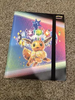 Pokemon Prismatic Evolutions Eevee Binder Collection **BINDER ONLY** NEW 2025 - Image 1