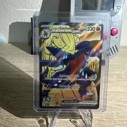 Pokemon TCG Cynthia's Garchomp EX 215/182 Destined Rivals Ultra Rare - Image 1