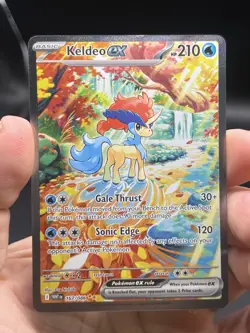Keldeo ex 167/086 Special Illustration Rare White Flare Pokemon English LP - Image 3