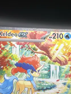 Keldeo ex 167/086 Special Illustration Rare White Flare Pokemon English LP - Image 4