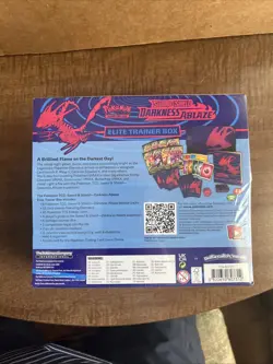 Pokemon TCG DARKNESS ABLAZE ETB Sword and Shield Elite Trainer Box ETB Sealed A - Image 2