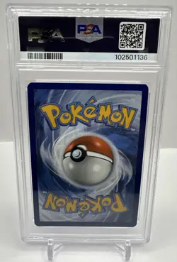 POKEMON TWILIGHT MASQUERADE TWM EN 181 HISUIAN GROWLITHE ILLUSTRATION RARE PSA 8 - Image 2
