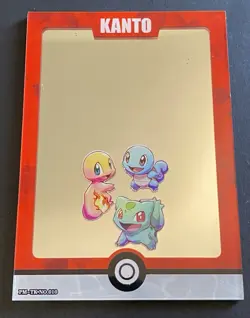 NON TCG Pokemon Elf Eif Origin Collection 3.0 Kanto Charmander Squirtle Mirror - Image 1