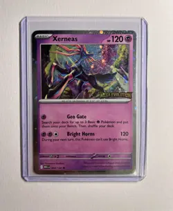 Xerneas 64/132 Pokemon Mega Evolution BestBuy Stamped Promo 2025 - Image 1