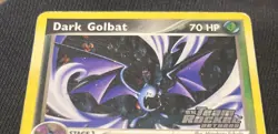 Pokemon Dark Golbat (Stamped) Holo Foil Played EX Team Rocket Returns 34/109 - Image 3