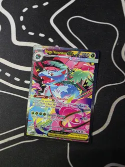 Pokemon TCG Mega Evolution - Mega Venusaur EX SIR 177/132 NM or better - Image 1