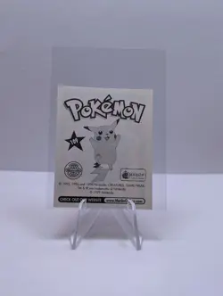 1999 Topps Merlin Nintendo Pokemon Stickers Koffing 109 NM - Image 2