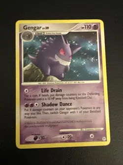 Pokemon - Gengar - 27/130 - Diamond and Pearl - Vintage - 2007 - Rare - Image 2