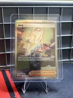 Pokemon TCG Jacq Trainer Full Art #250/198 Scarlet & Violet 2023 - Image 1