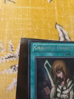 Yu-Gi-Oh! TCG Graceful Charity Secret Rare 1st Edition LCYW-EN064 - Image 3