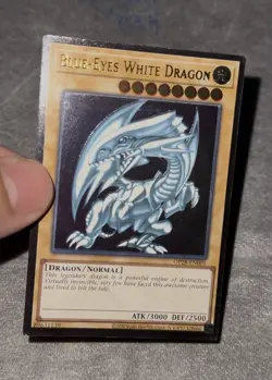 Blue-Eyes White Dragon Ultimate Rare OP28-EN001 - Lightly Played (LP) - Image 1