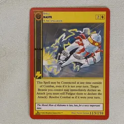 MetaZoo Cryptid Nation 1st Edition Haste Card 113/159 Pack Fresh - Image 1