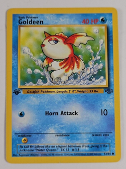 Pokemon TCG Goldeen 1999 First Edition Wizards Of The Coast Jungle Set Card 53 - Image 4