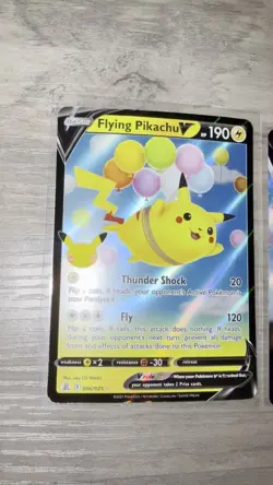Flying Pikachu VMAX Flying Pikachu V Ultra Rare Pokemon TCG Card Cards - Image 2