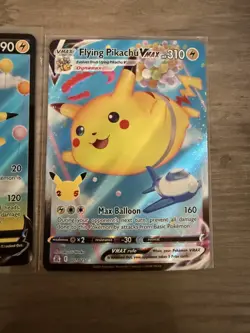 Flying Pikachu VMAX Flying Pikachu V Ultra Rare Pokemon TCG Card Cards - Image 4